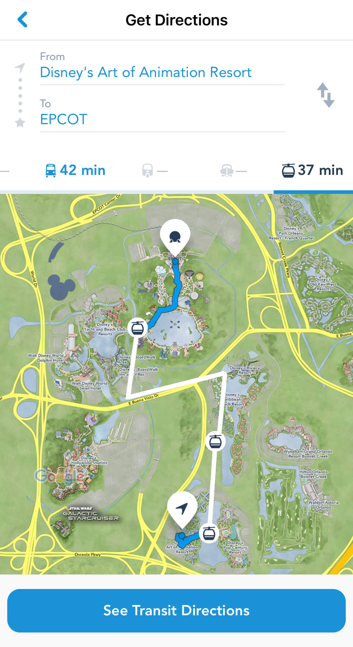 my_disney_experience_app_get_directions_feature